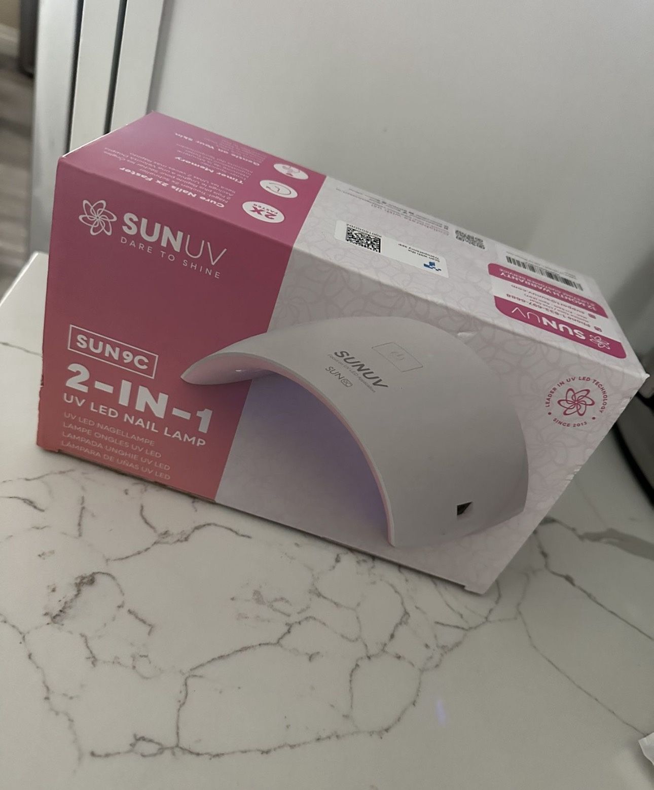 SUNUV UV LED Nail Lamp, Nail Dryer for Gel Polish UV Light for Nails with Sensor