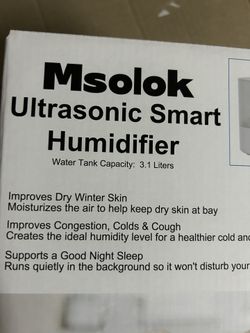 Malik Ultrasonic Smart Humidifier