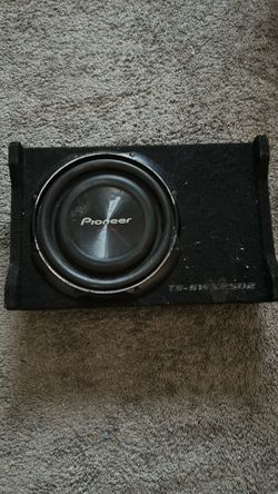 pioneer subwoofer