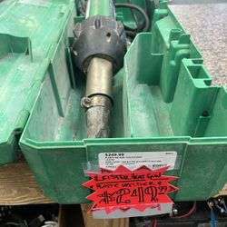 Leister Plastic Welder