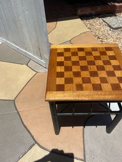 Checkers,chess or regular table see description