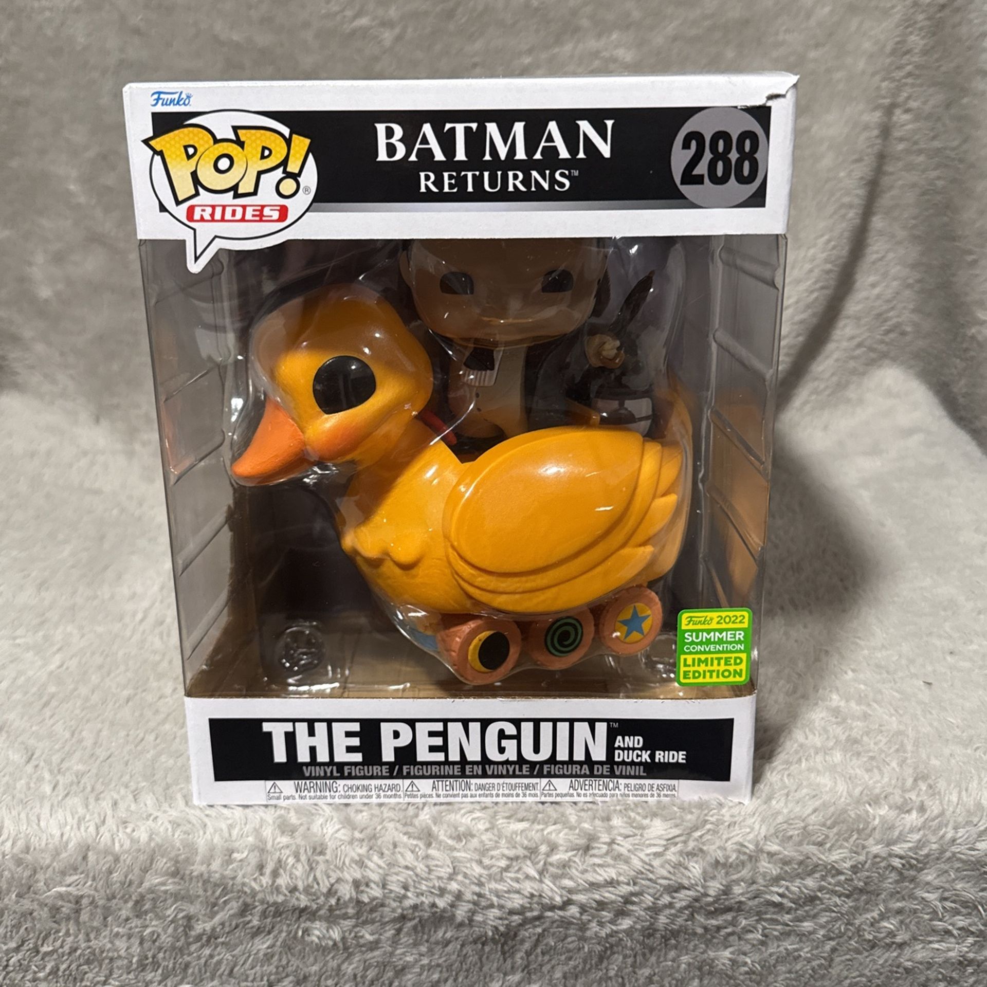 The Penguin And Duck Ride Funko Pop