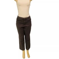 Style & Co Jeans Sz 16 Short Woman Jeans Gray bootcut