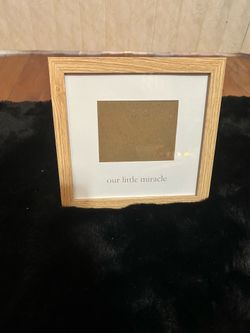 Wooden picture frame