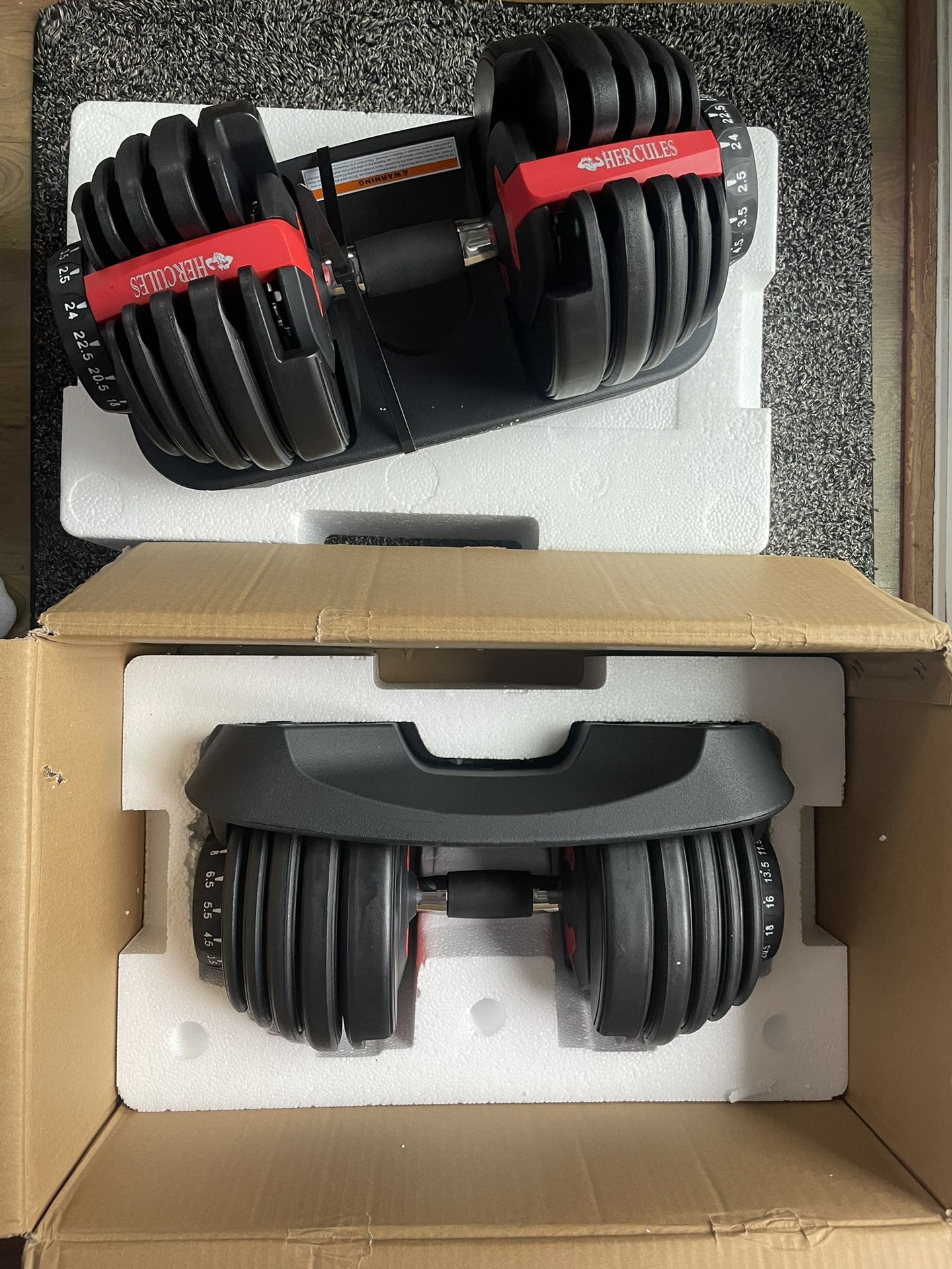 For sale brand new Adjustable Dumbbells