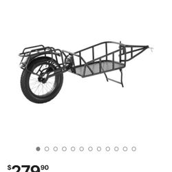 Electric Single Wheel Bike Trailer