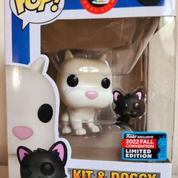 Funko Pop Disney Pixar Kit & Doggy Exclusive 