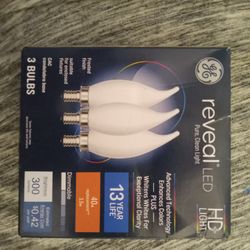 3 Pack 40w Dimmable Bulbs