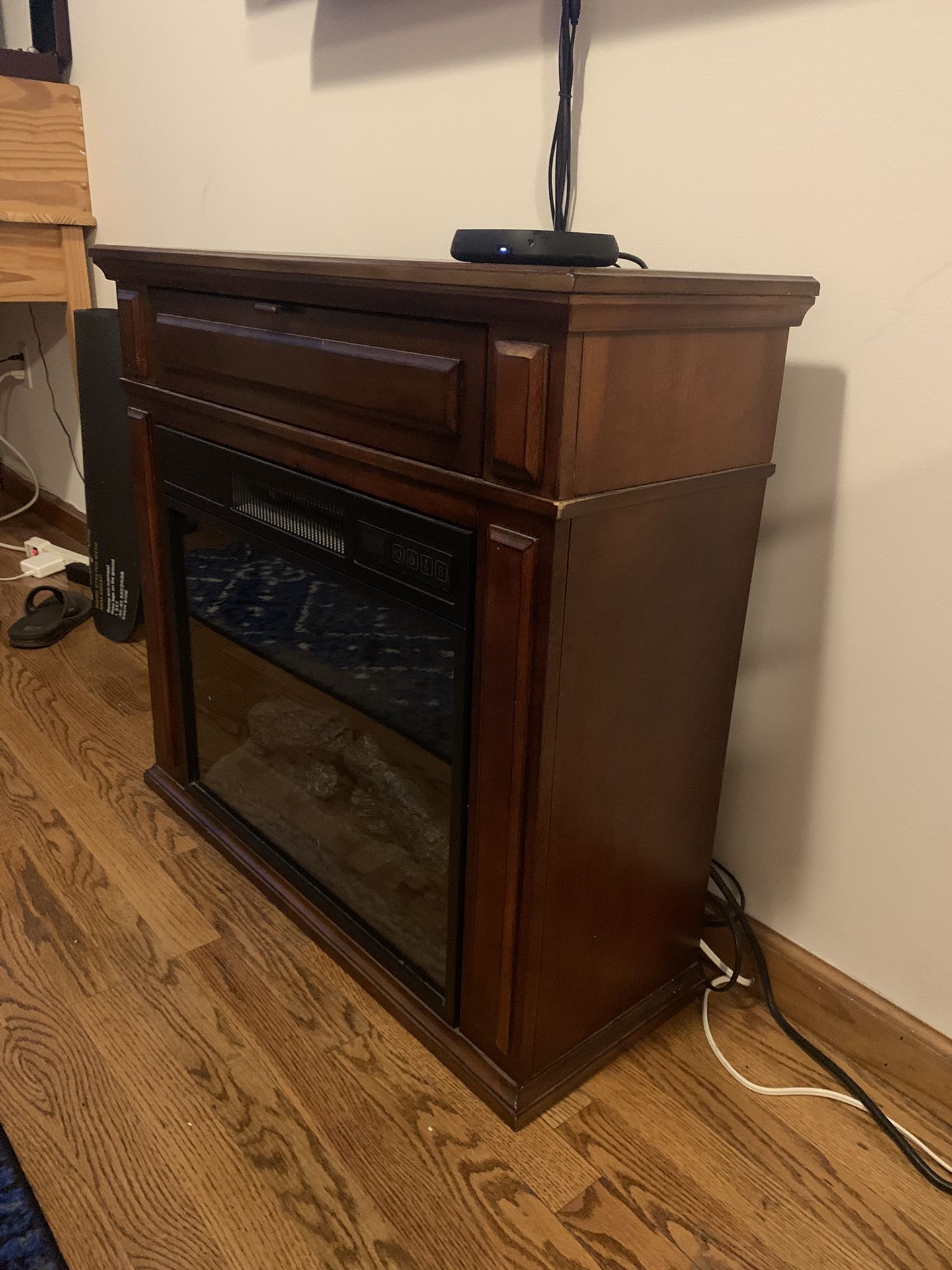 Electric Fireplace And Space Heater 