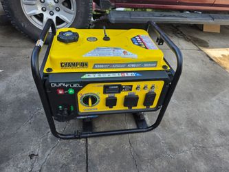 Champion Power Equipment 5300/4250-Watt Gasoline and Propane Powered Dual Fuel Portable Generator with CO Shield