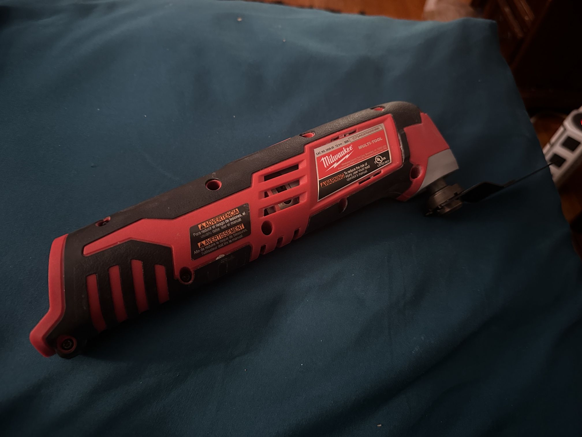 M12 12V Lithium-Ion Cordless Oscillating Multi-Tool (Tool-Only)
