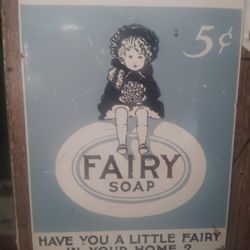 Vintage Porcelain Fairy Soap $100$