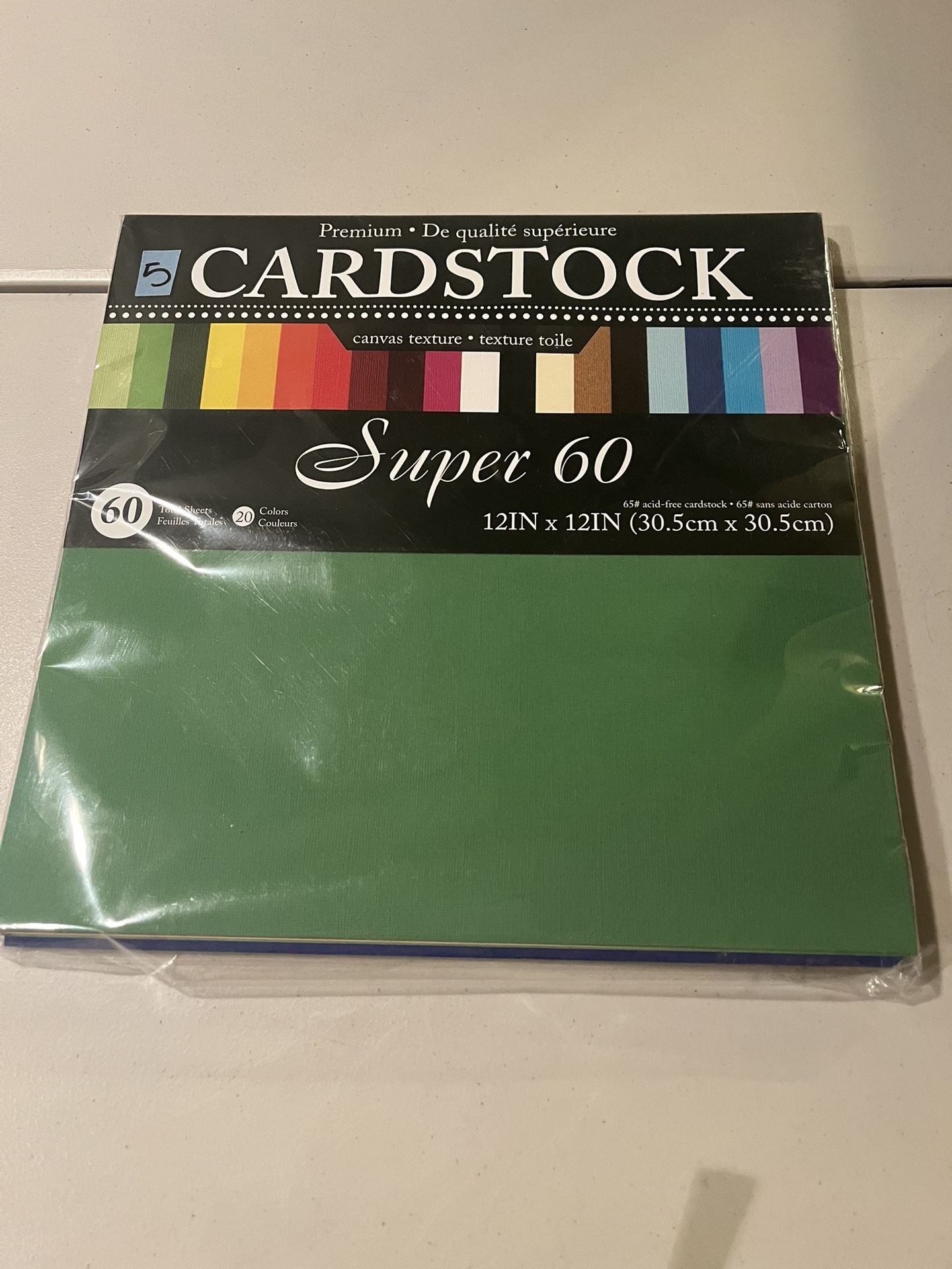 Card stock 60 Sheets