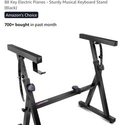 Piano Keyboard Stand - Black