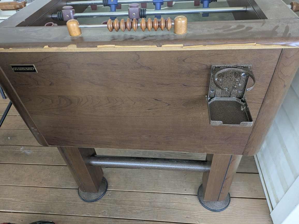 Harvard Foosball Table 1980