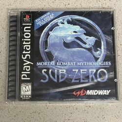 Mortal Kombat Sub Zero PS1