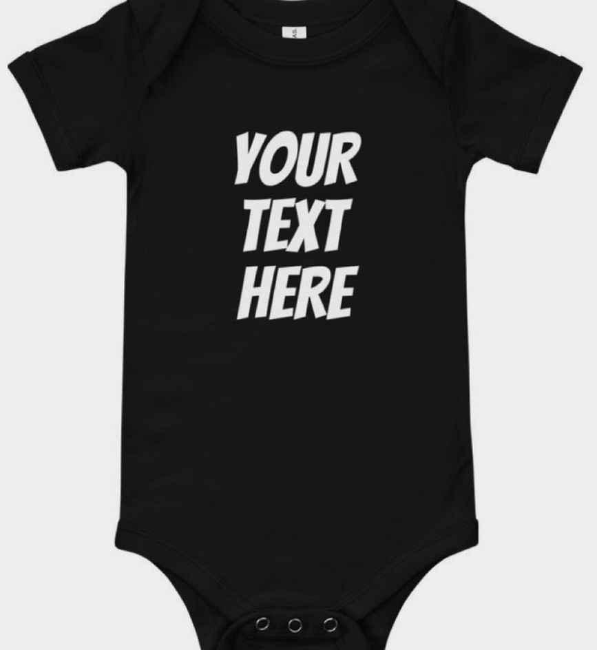 Custom Baby Onesie