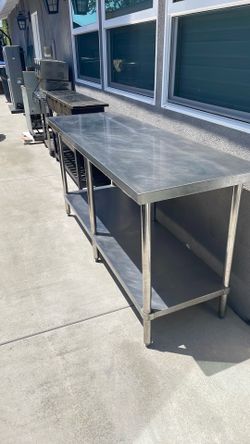 GSW USA stainless steel table model WT-P2472