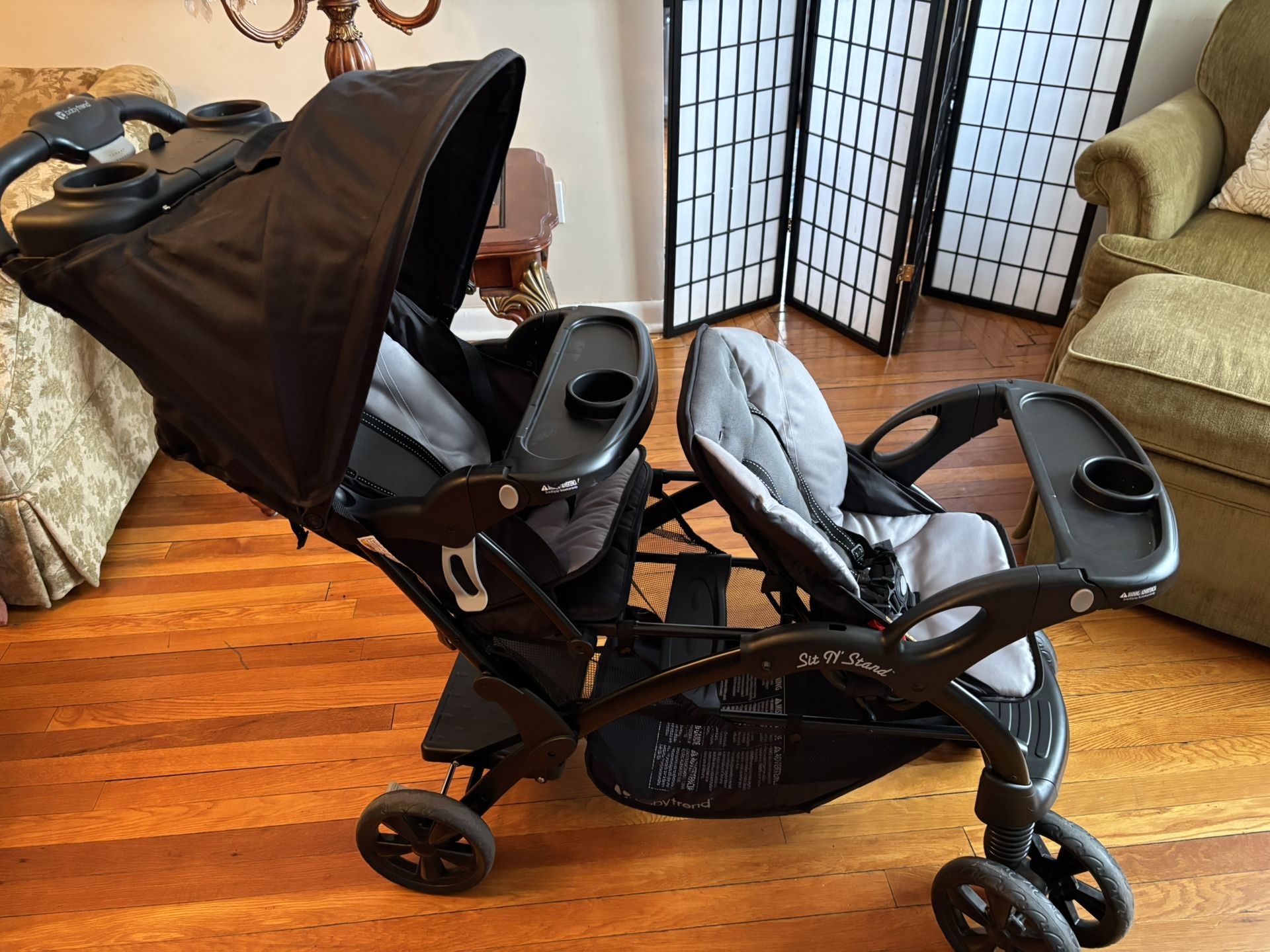 Double Baby Stroller