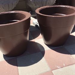 New Flower Pots Made Out Of Cement Perfect Gift 