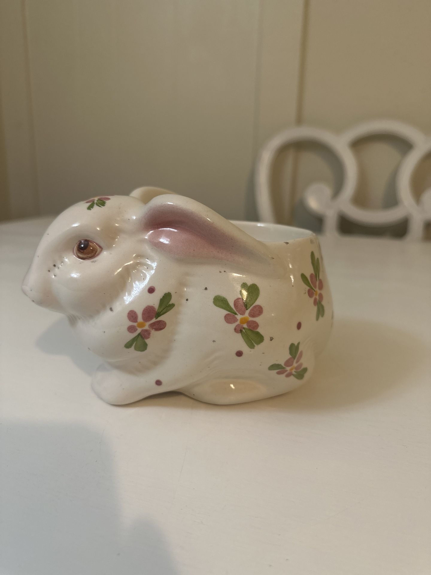 Vintage Avon Bunny Planter – $15