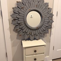 Decorative rustic/farmhouse mirror-$20