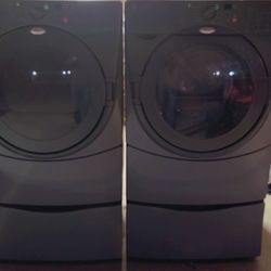 FREE  Whirlpool washer and dryer with pedestals