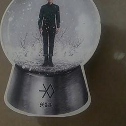 EXO Sehun Miracles In December Snow Globe Photocard 