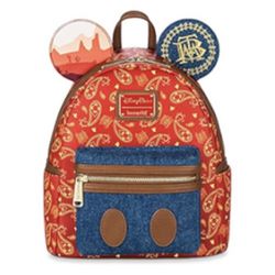 Disney Loungefly: The Main Attraction Mini Backpack Big Thunder Mountain Railroad Limited Release