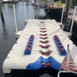 24’ X 10’ Floating Dock:   Brand new 