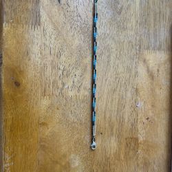 Harringbone Stitch Bracelet Size Is 8 To 8 1/2