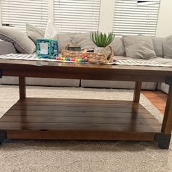 Coffe Table+side Tables 