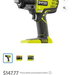 ONE+ 18V Cordless 1/2 in. Impact Wrench (Tool Only)