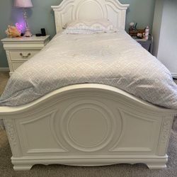 Twin Size bed With Night Stand