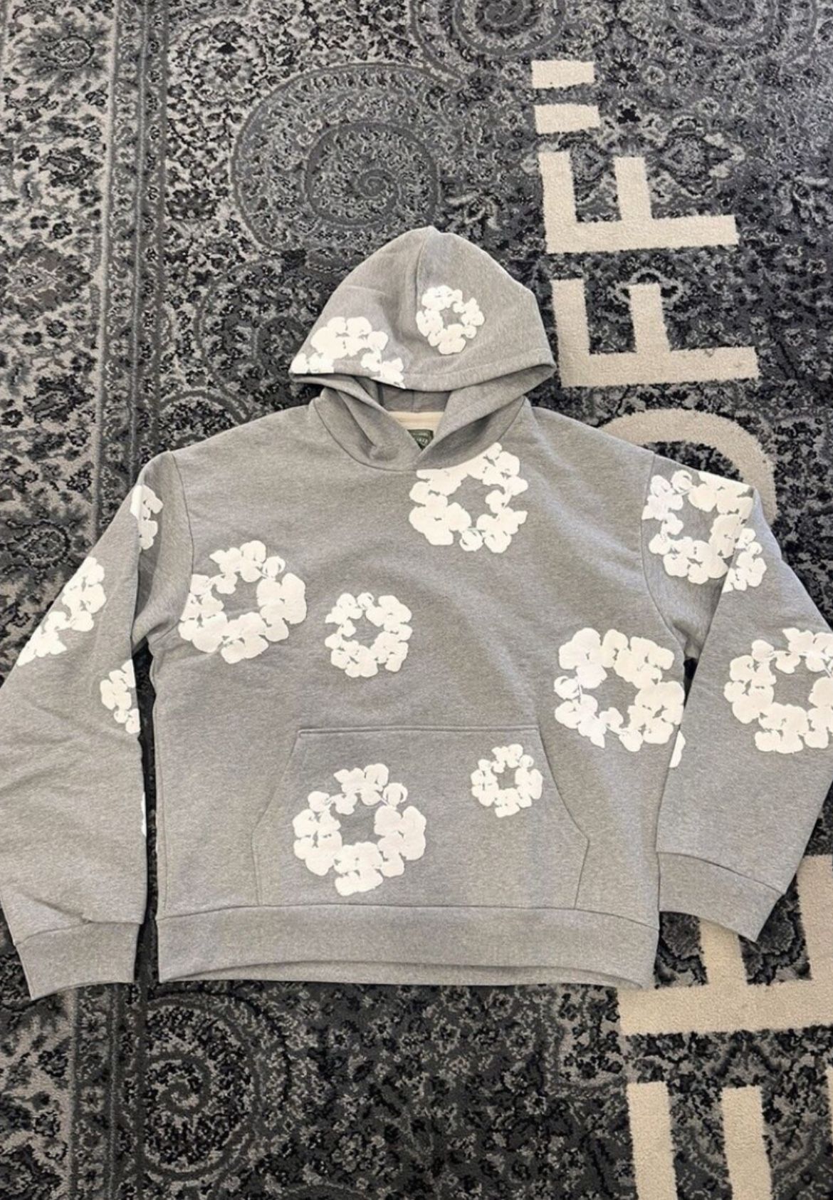 Grey Denim Tears Hoodie