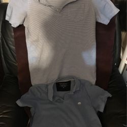 2 Men Bannana Republic Shirts Size Medium 