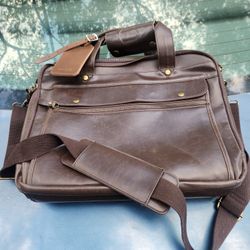 Leather Computer Bag