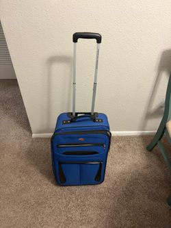 American Tourister Blue Softside Carry-On Luggage