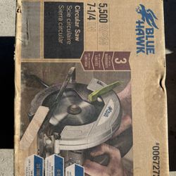 Blue Hawk skillsaw