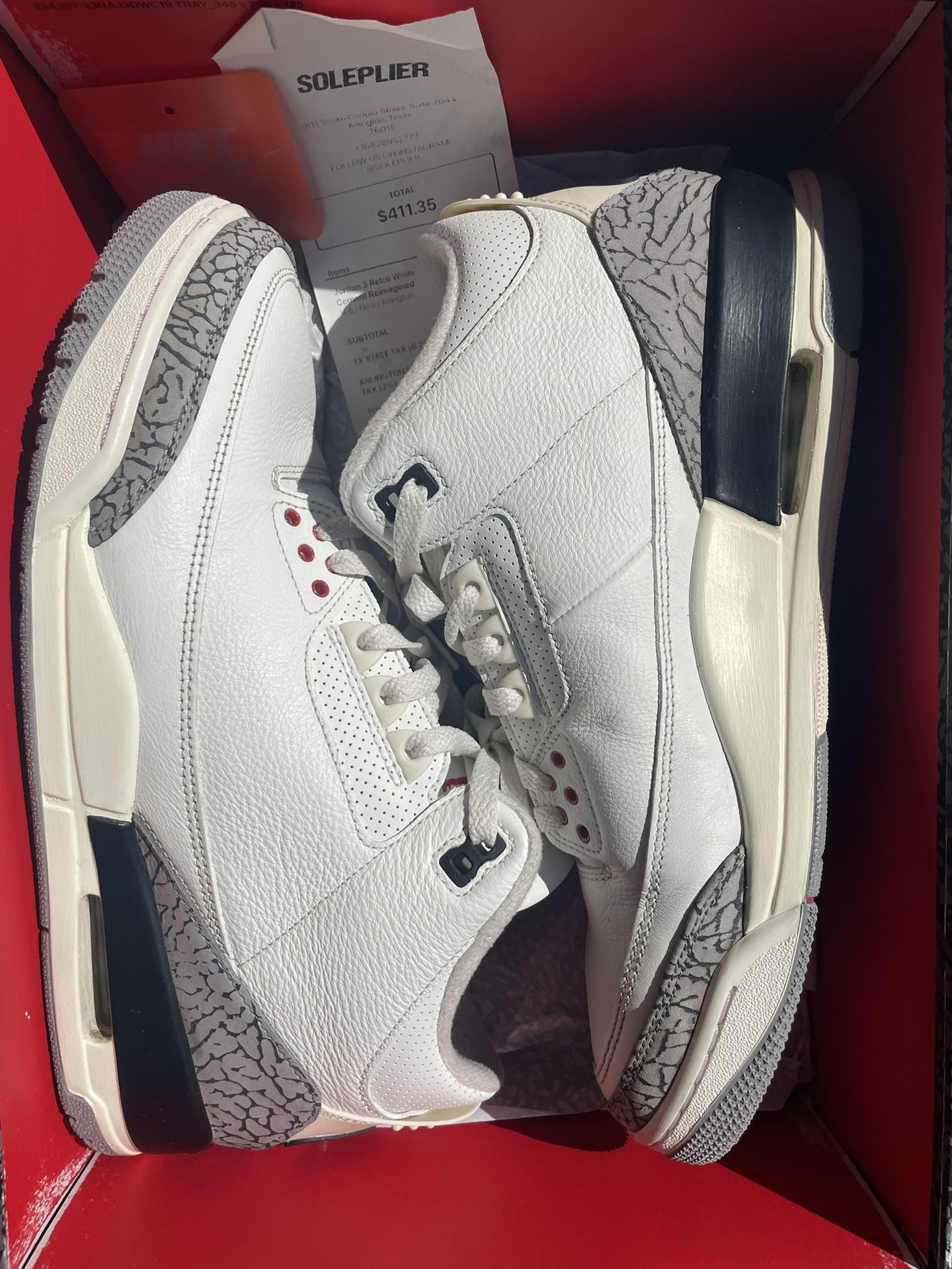 Jordan 3 Retro White Cement Reimagined