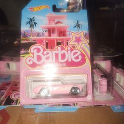 2023 Hot Wheels Barbie The Movie 1956 Corvette Pink