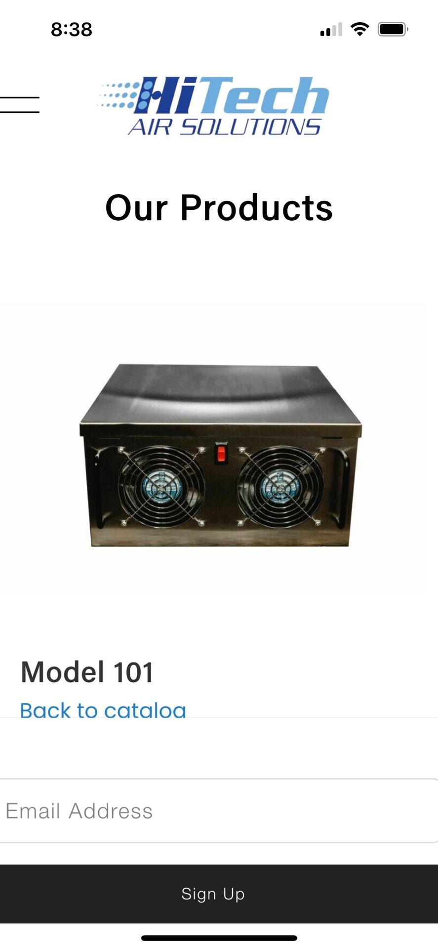 Hi-Tech Air Solution Reactor