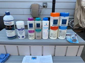 Aqua  Quip Hot tub/ pool chemicals