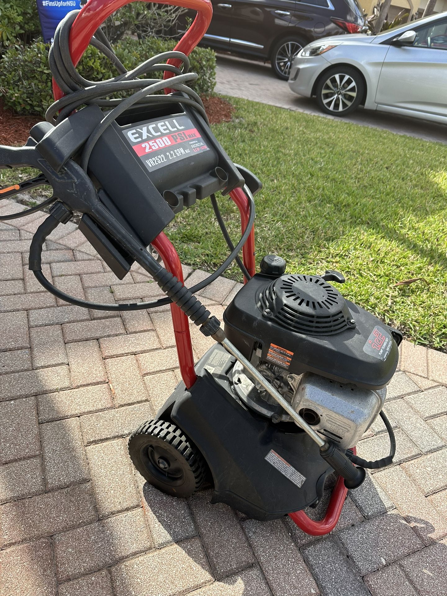 Honda Excel 2500 PSI  Pressure Washer 