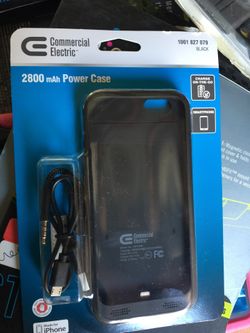 Power case for iPhone 6 and 6s