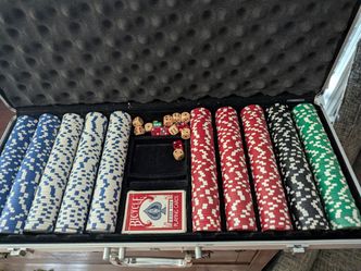 Large poker set