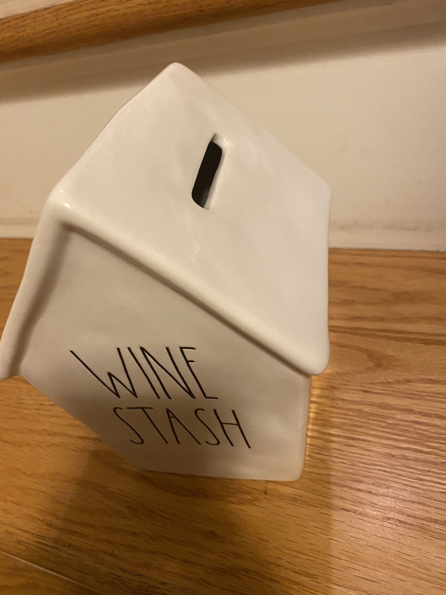 Rae Dunn Wine Stash Bank