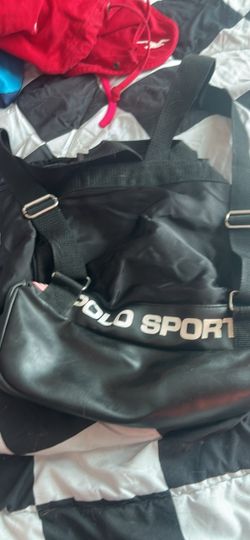 Polo Sport Black Duffle Bag
