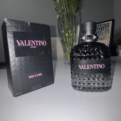 Valentino Uomo Born in Roma 3.4 oz (Black & Pink Bottle) – Eau de Toilette 