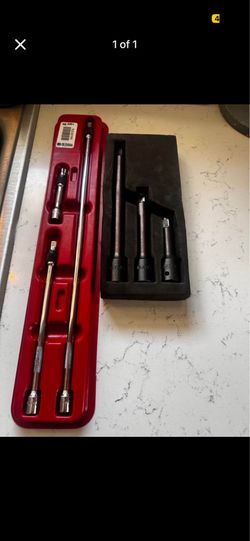 MATCO 3-piece 1/4” locking extension set      MATCO 3-piece 1/2” impact extension